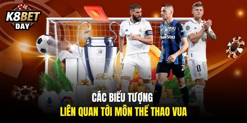 Các biểu tượng liên quan tới môn thể thao vua