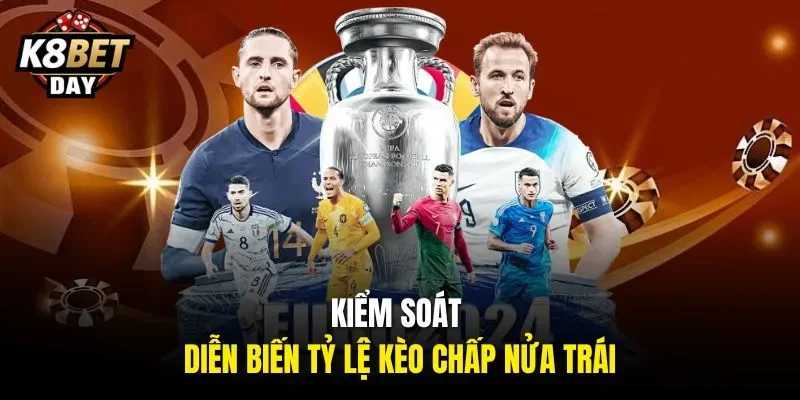 Kiểm soát diễn biến tỷ lệ kèo chấp nửa trái