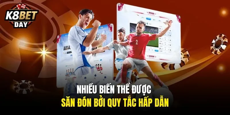 Nhiều biến thể được săn đón bởi quy tắc hấp dẫn