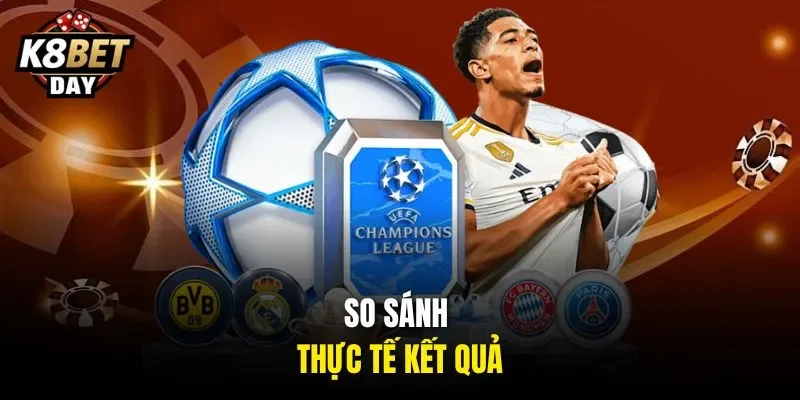 So sánh thực tế kết quả